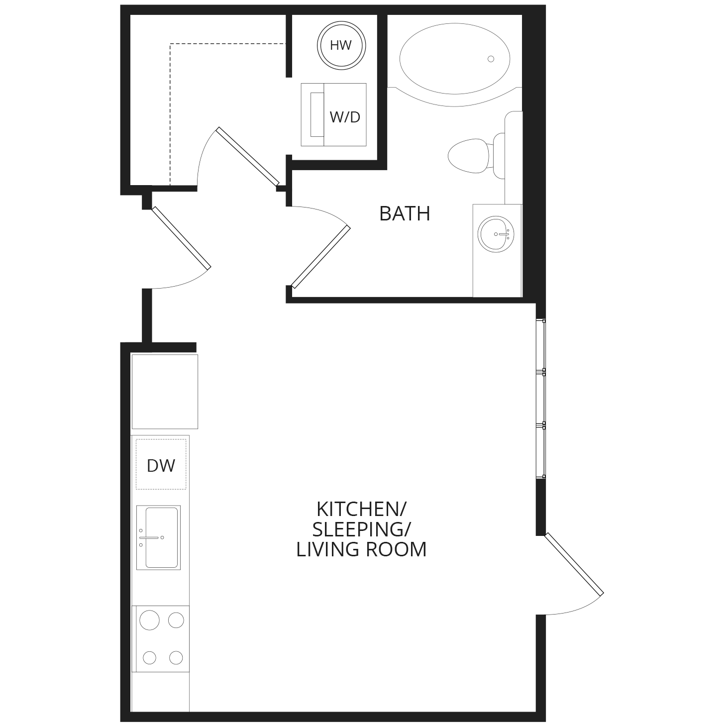PetitVerdot_Studio floor plan